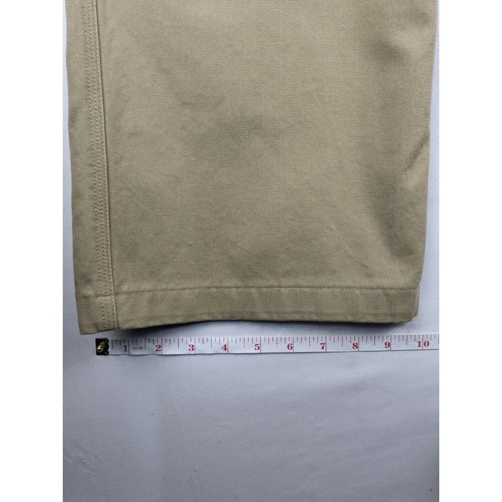 The North Face Pants Men's 40‎ Short Beige Chino Straight 100% Cotton